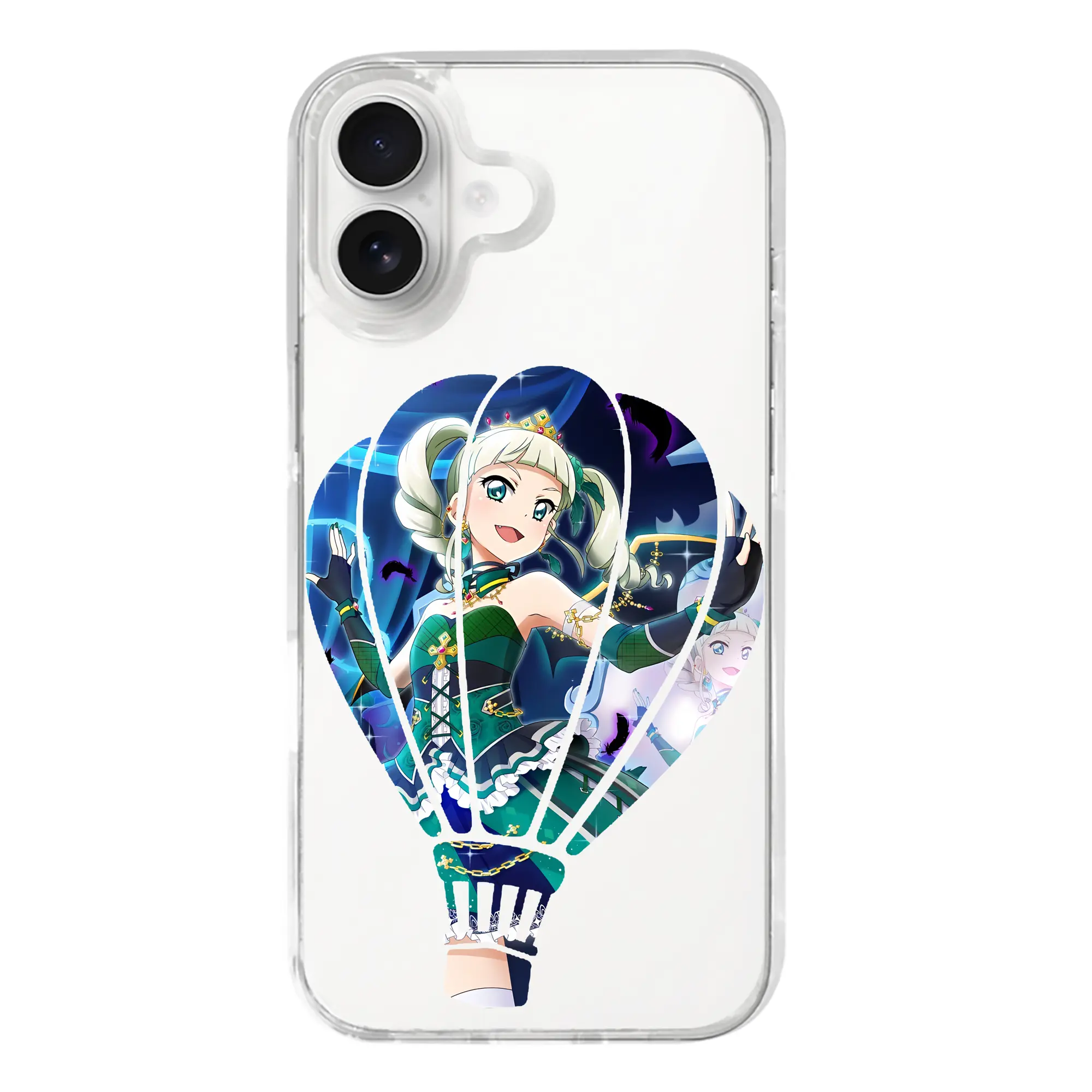 アイカツ グッズ 藤堂 ユリカ - iPhone 17シリーズ 透明スマホケース – 薄型・耐衝撃・精密フィット保護カバー